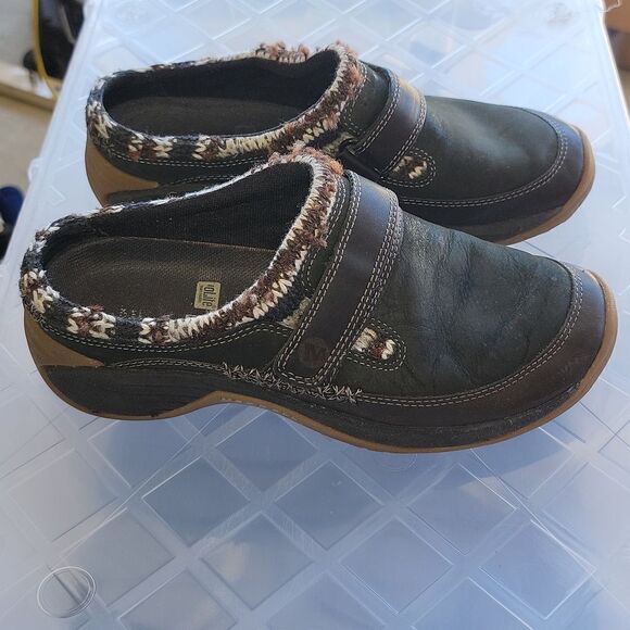 Merrell Encore Echo Slip On Scoop Mule Ortholite Performance Shoes Size 6 - Picture 3 of 11